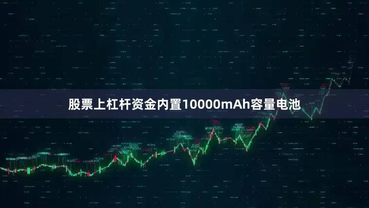 股票上杠杆资金内置10000mAh容量电池